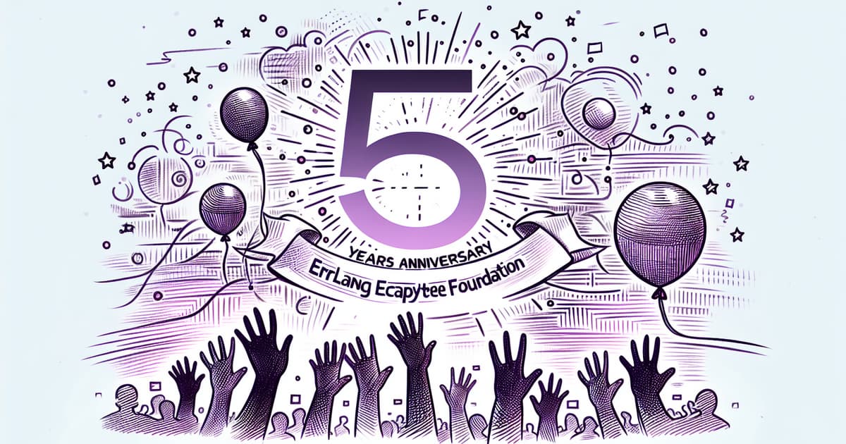 Celebrating 5 Years of the Erlang Ecosystem Foundation and Its Contributions