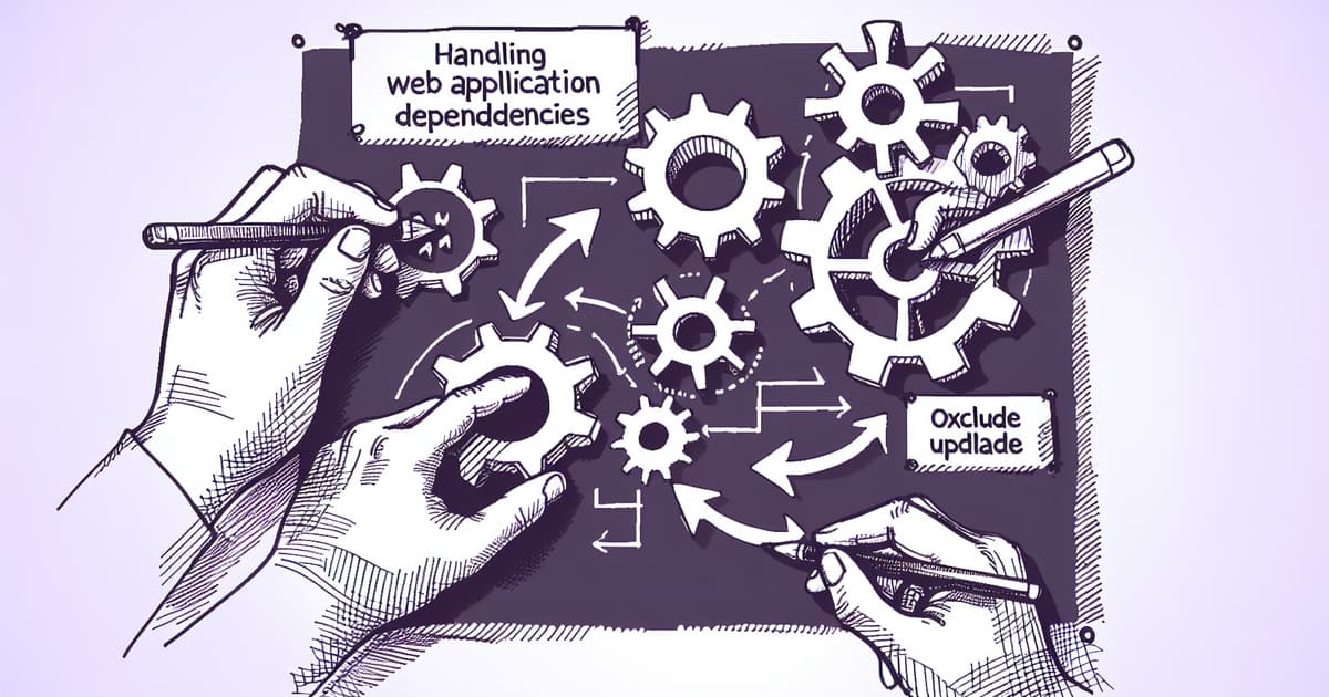 Discussion on Managing Dependencies in Elixir Web Applications