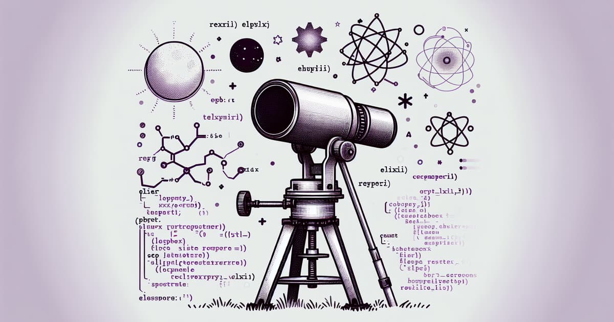 Building and Prototyping a Remote-Controlled Telescope with Elixir and Rust