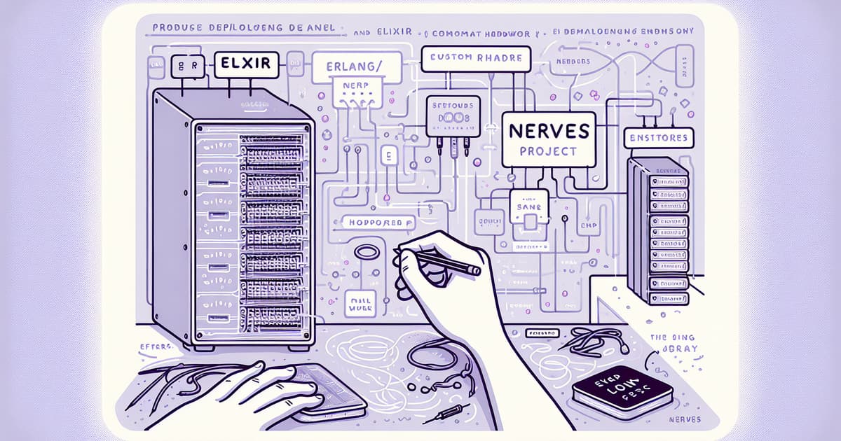 Deploying Elixir and Erlang/OTP on Custom Hardware with Nerves