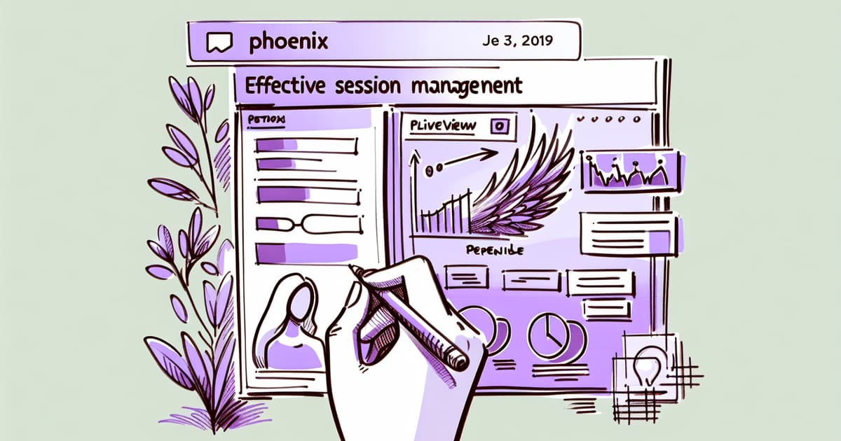 Effective Session Management in Phoenix LiveView Applications