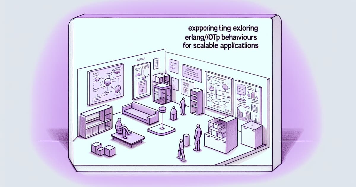 Exploring Erlang/OTP Behaviours for Scalable Applications