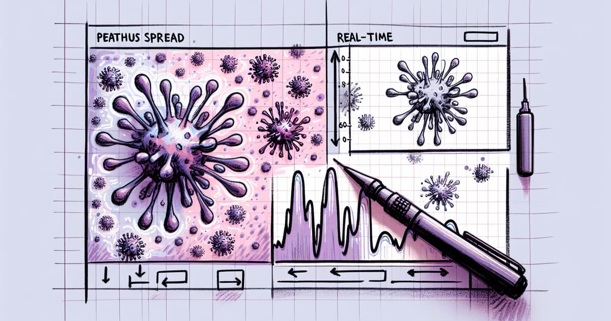 Using LiveView for Real-Time Pathogen Spread Simulations