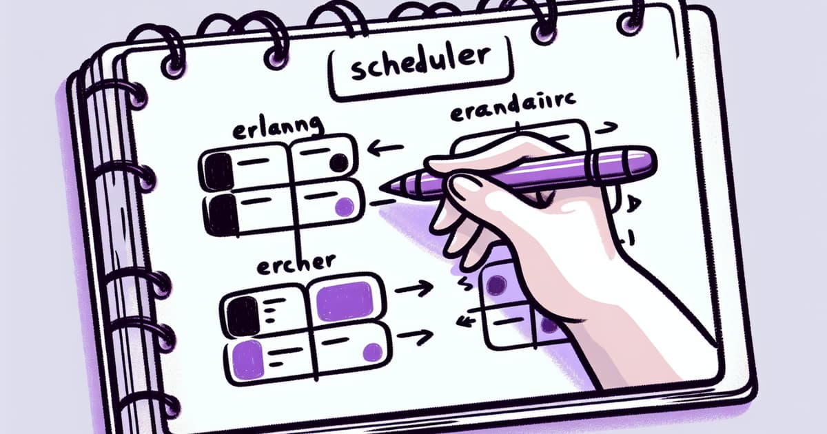 Insight into Erlang's Scheduler Functionality