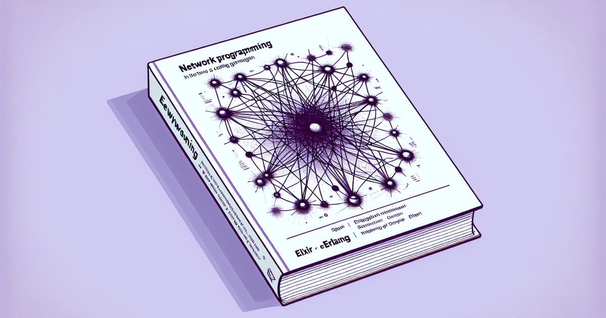 Overview of Network Programming in Elixir and Erlang, a PragProg Book