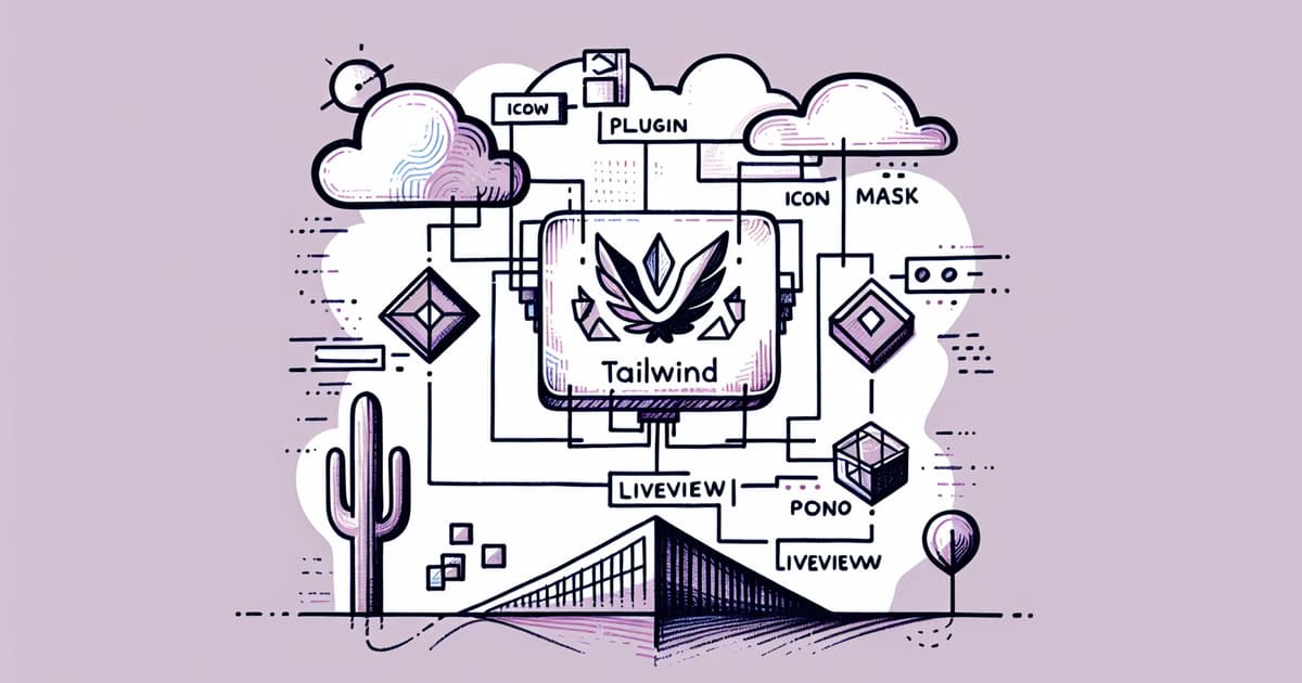 Improved Tailwind Icon Mask Plugin for Phoenix LiveView Integration
